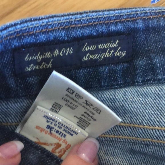 Citizens of Humanity straight leg jeans - Picture 2 of 4